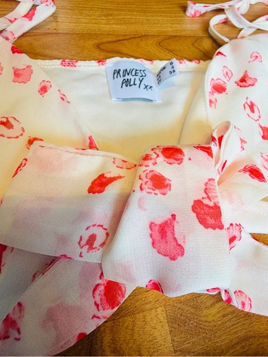 Princess Polly Women’s Floral Pattern Secret Love Sleeveless 2 Piece Set Size 4 - Picture 5 of 11